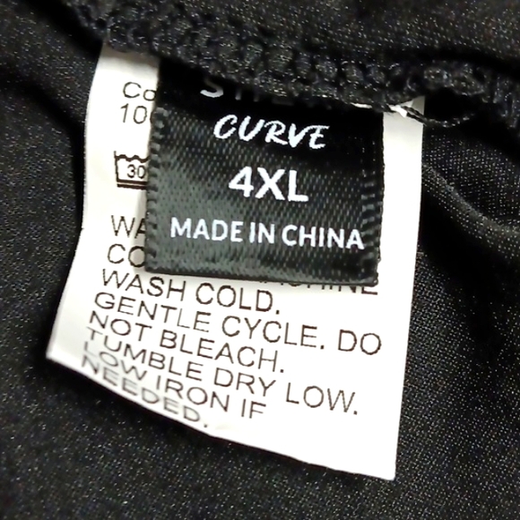 Shein Black Bodysuit Women's Size 4XL - Picture 7 of 9